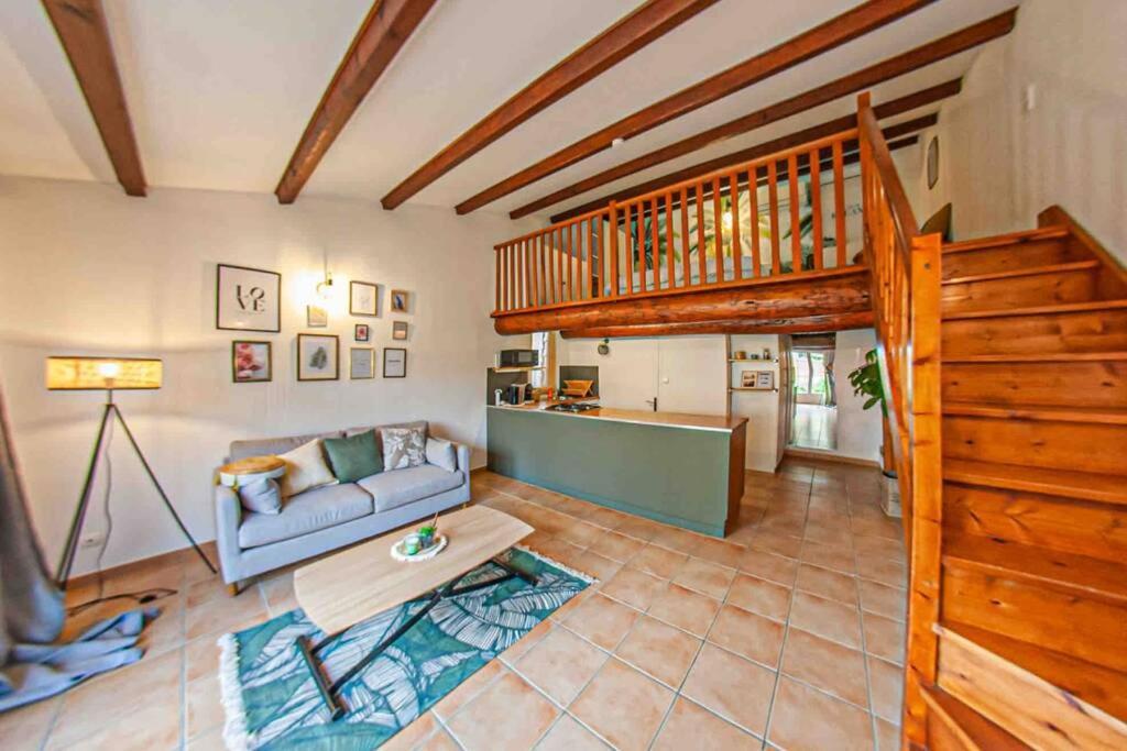 Charmant Studio/T2 Au Calme Avec Jardin Et Parking Fos-sur-Mer Bagian luar foto